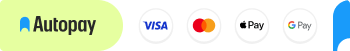 Autopay — płatności kartami Visa, Mastercard, Apple Pay, Google Pay