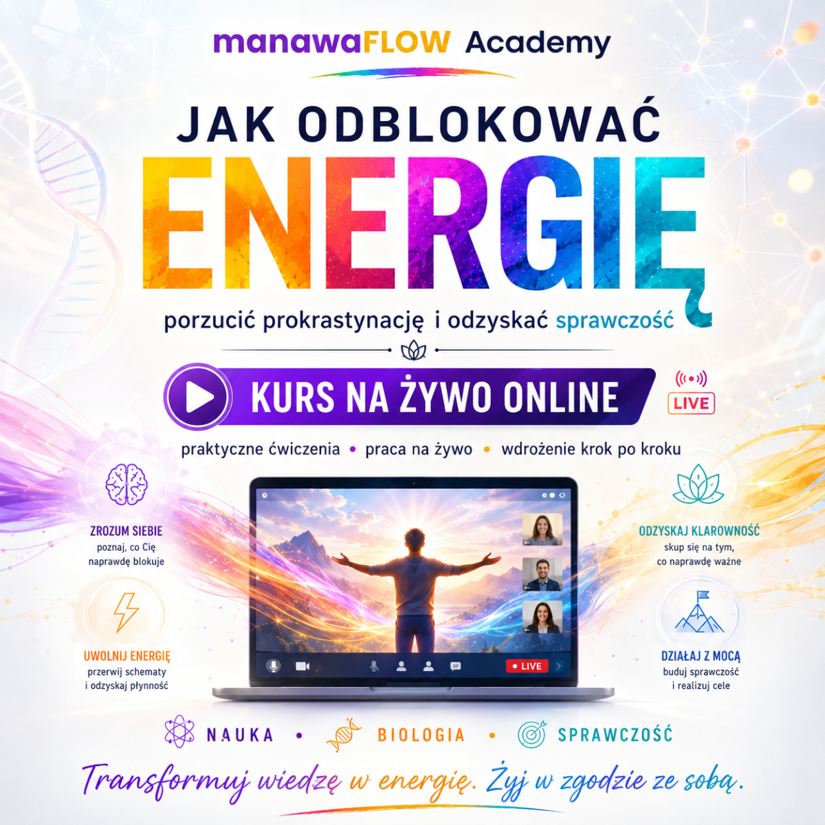 Jak odblokować energię, porzucić prokrastynację i odzyskać sprawczość