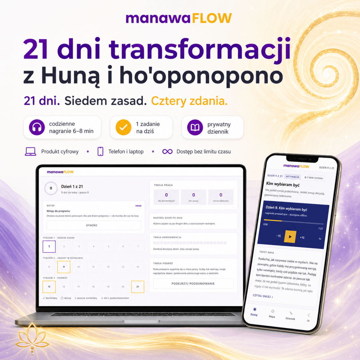 21 dni z Huną i ho’oponopono