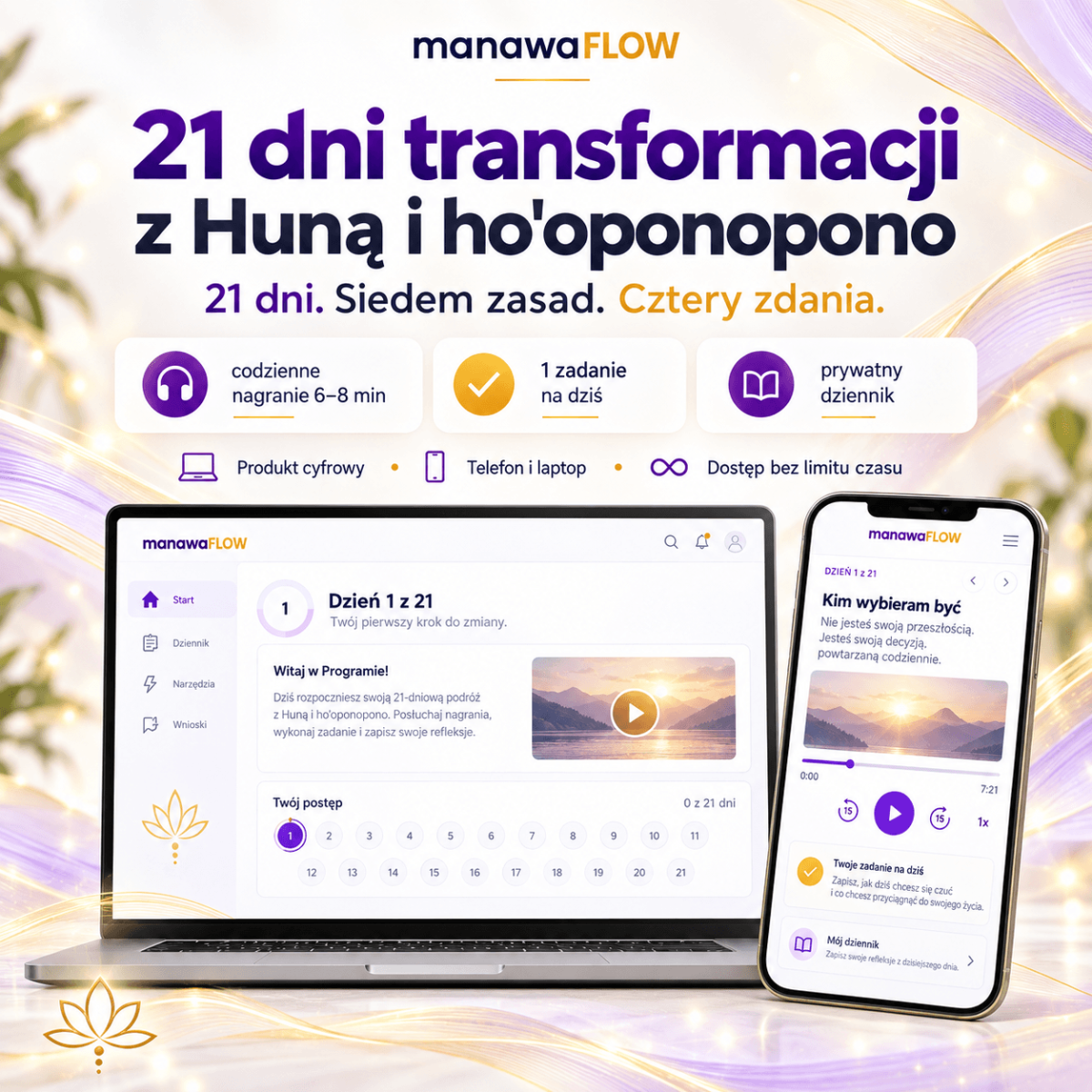21 dni z Huną i ho’oponopono