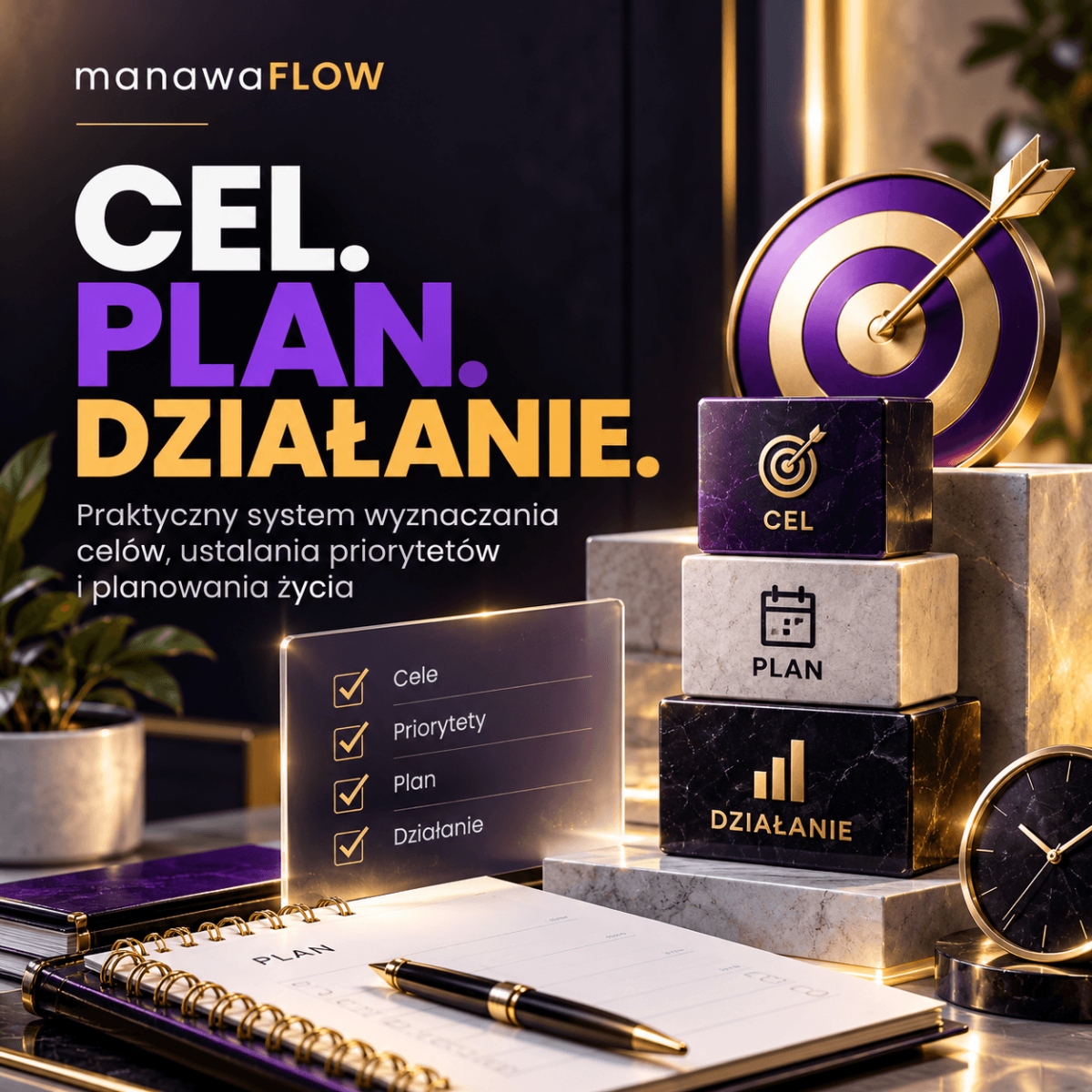 CEL. PLAN. DZIAŁANIE.